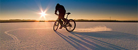 Zimą na rowerze przez Roztocze 