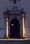Barokowy portal Infułatki - stan sprzed renowacji
