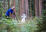 W dolinie Brusienki w okolicy Brusna - towarzyski plener w Tomkiem Michalskim, który zrobił to zdjęcie