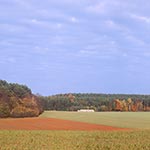 Widok na Wielki Dział jesienią