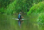 Spinning podczas brodzenia w Tanwi - najbardziej przyjemne wędkowanie wakacyjne