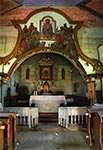 Wnętrze cerkwi w Woli Wielkiej